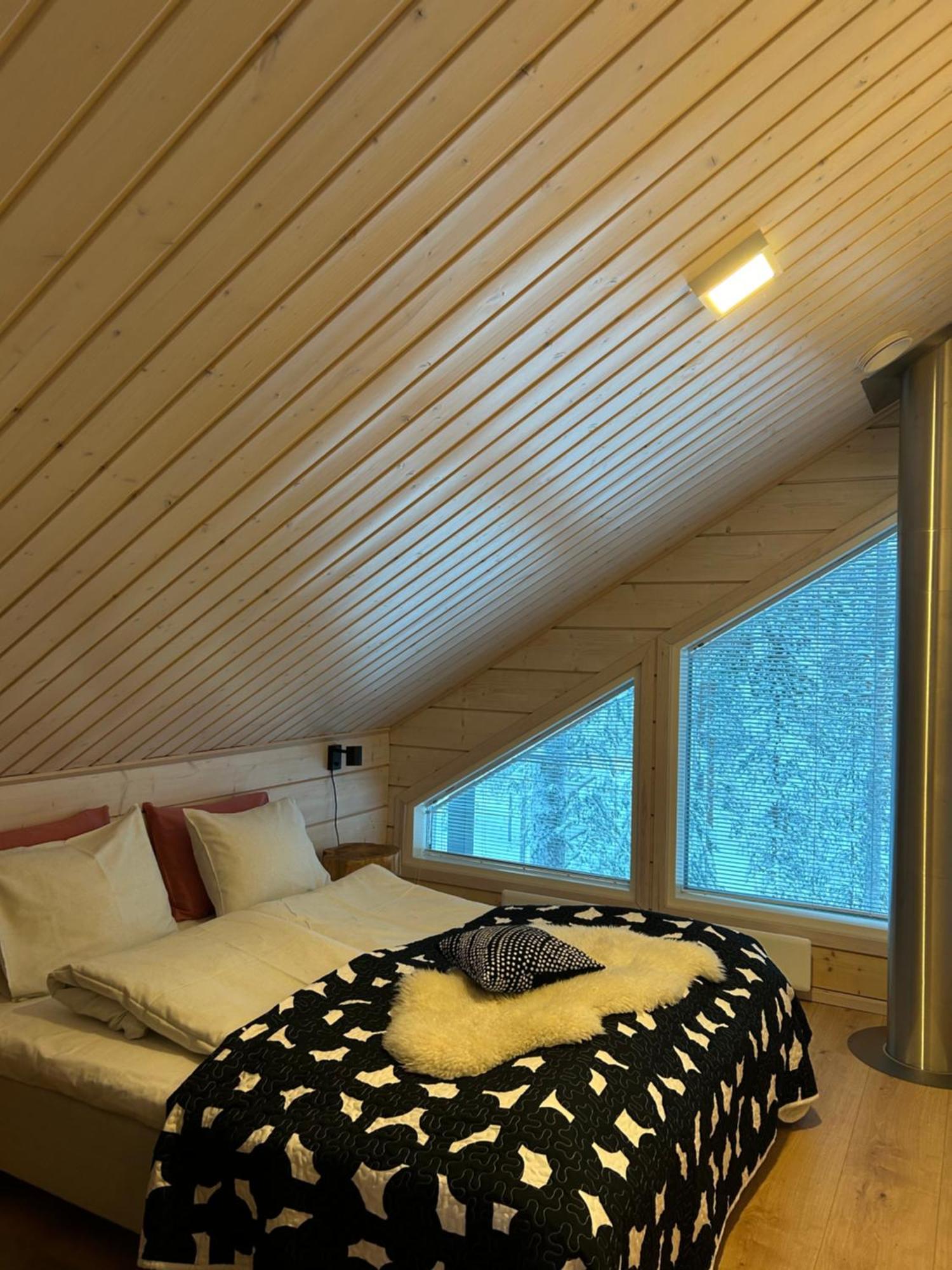 Villa Lumihelmi A & B Äkäslompolo Kültér fotó