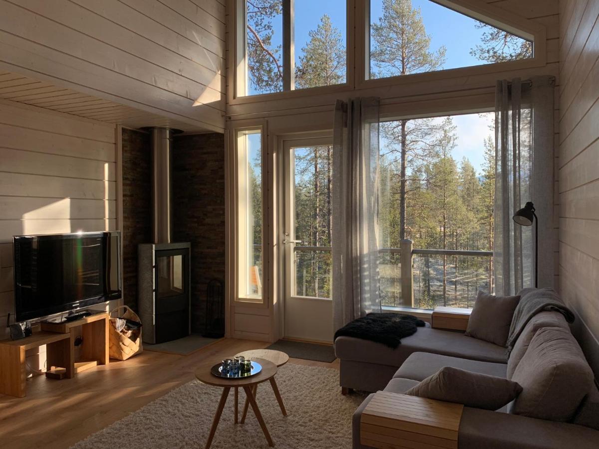 Villa Lumihelmi A & B Äkäslompolo Kültér fotó